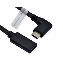ROLINE 11.04.5496-10, 2 m, USB Type-C, USB Type-C, Noir
