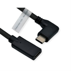 ROLINE 11.04.5496-10 câble USB 2 m USB Type-C Noir