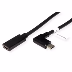 ROLINE 11.04.5496-10 câble USB 2 m USB Type-C Noir
