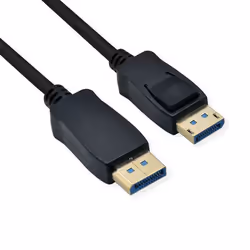 ROLINE 11.04.6004-10, 5 m, DisplayPort, DisplayPort, Mâle, Mâle, 7680 x 4320 pixels
