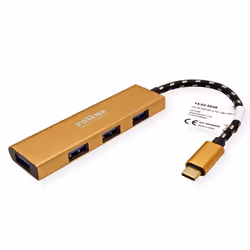 ROLINE 14.02.5049-5 USB 3.2 Gen 1 (3.1 Gen 1) Type-C 5000 Mbit/s Or