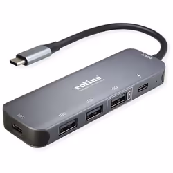 ROLINE 14.02.5048-10 USB 3.2 Gen 2 (3.1 Gen 2) Type-C 10000 Mbit/s Gris