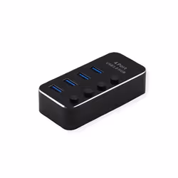 ROLINE 14.02.5056, USB 3.2 Gen 1 (3.1 Gen 1) Type-A, USB 3.2 Gen 1 (3.1 Gen 1) Type-A, 5120 Mbit/s, Noir, Aluminium, 41 mm
