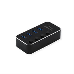 ROLINE 14.02.5056 hub & concentrateur USB 3.2 Gen 1 (3.1 Gen 1) Type-A 5120 Mbit/s Noir