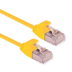 ROLINE 21.15.3322 câble de réseau Jaune 0,5 m Cat6a U/FTP (STP)