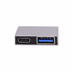 ROLINE 12.03.2946 changeur de genre de câble 2x USB Type C 1x USB A+ 1x USB C Argent