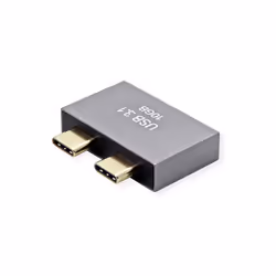 ROLINE 12.03.2946 changeur de genre de câble 2x USB Type C 1x USB A+ 1x USB C Argent