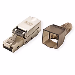 Value 26.99.0371 connecteur de fils RJ-45 Argent