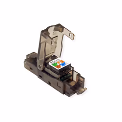 Value 26.99.0372 connecteur de fils RJ45 Noir, Transparent - Vue supplémentaire 2
