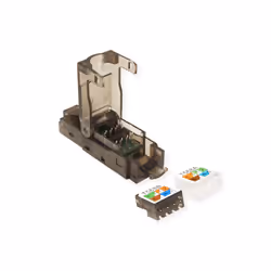 Value 26.99.0372 connecteur de fils RJ45 Noir, Transparent - Vue supplémentaire 3