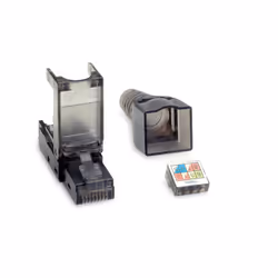 Value 26.99.0372 connecteur de fils RJ45 Noir, Transparent - Vue supplémentaire 6