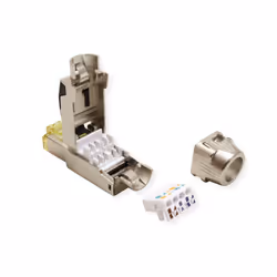 ROLINE 21.17.3086 connecteur de fils RJ-45 Argent