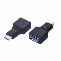 Value 12.99.9030 changeur de genre de câble USB Type C USB Type A Noir - Vue supplémentaire 4