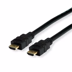 Value 11.99.5696, 10 m, HDMI Type A (Standard), HDMI Type A (Standard), Compatibilité 3D, Noir