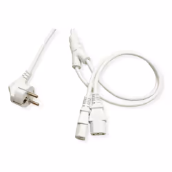 ROLINE 19.08.1023 câble électrique Blanc 2 m CEE7/7 IEC C13