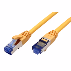 Value 21.99.1934 câble de réseau Jaune 0,3 m Cat6a S/FTP (S-STP)
