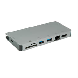 ROLINE 12.02.1022 station d'accueil Avec fil USB 3.2 Gen 1 (3.1 Gen 1) Type-C Gris