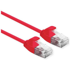 ROLINE 21.15.3913 câble de réseau Rouge 1 m Cat6a U/UTP (UTP)
