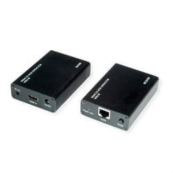 ROLINE 14.01.3417 extension audio/video Émetteur et récepteur AV Noir