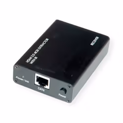 ROLINE 14.01.3417 extension audio/video Émetteur et récepteur AV Noir