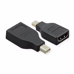Value 12.99.3159, Mini DisplayPort, HDMI, Noir