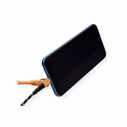 ROLINE 11.02.8920 câble USB 1 m USB 2.0 USB A USB C Noir, Or - Vue supplémentaire 4
