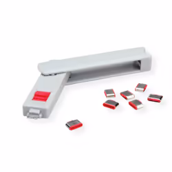 ROLINE 11.02.8333 bloqueur de port Clé de bloqueur de port USB Type-C Gris 1 pièce(s) - Vue supplémentaire 4