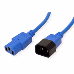 ROLINE 19.08.1533 câble électrique Bleu 3 m IEC 320