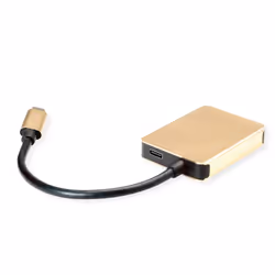 ROLINE 12.02.1120 station d'accueil Avec fil USB 3.2 Gen 1 (3.1 Gen 1) Type-C Or