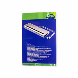 VALUE 12.99.1117 station d'accueil Avec fil USB 3.2 Gen 2 (3.1 Gen 2) Type-C Gris - Vue supplémentaire 2