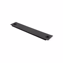ROLINE 26.30.0001, Panneau plein, Noir, Acier, 2U, 48,3 cm (19"), 361,9 g