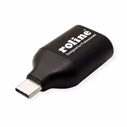 ROLINE 12.03.3228 adaptateur graphique USB 1920 x 1080 pixels Noir