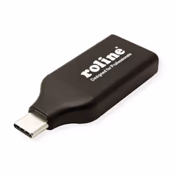 ROLINE 12.03.3227 adaptateur graphique USB 4096 x 2560 pixels Noir