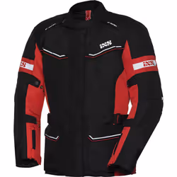 IXS Tour Evans-ST Veste textile de moto de dames, noir-rouge, taille S pour Femmes - Vue supplémentaire 2