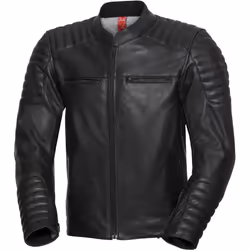 IXS Classic LD Dark Veste de moto en cuir, noir, taille 48 pour Hommes