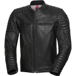 IXS Classic LD Dark Veste de moto en cuir, noir, taille 48 pour Hommes