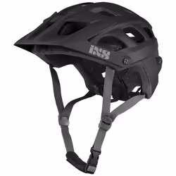 iXS Trail Evo, Demi-casque, Coque rigide, Visière de casque, Mat