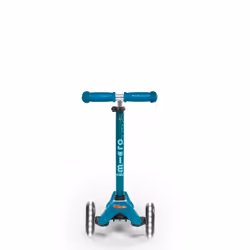 Micro Mobility Mini Micro Deluxe LED Enfants Trottinette à trois roues Bleu