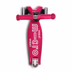 Micro Mobility Maxi Micro Deluxe LED Enfants Trottinette à trois roues Rose