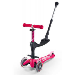 Micro Mobility Mini Micro 3in1 Deluxe Plus Enfants Trottinette à trois roues Rose