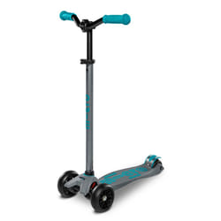Micro Mobility Maxi Micro Deluxe Pro Jeunesse Scooter classique Couleur aqua, Gris
