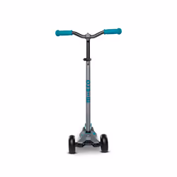 Micro Mobility Maxi Micro Deluxe Pro Jeunesse Scooter classique Couleur aqua, Gris