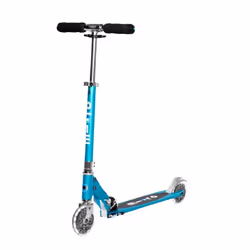 Micro Mobility Micro Sprite LED Ocean Blue, Jeunesse, Scooter classique, unisexe, Asphalte, 100 kg, 2 roue(s)
