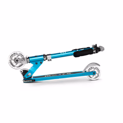 Micro Mobility Micro Sprite LED Ocean Blue Jeunesse Scooter classique Bleu - Vue supplémentaire 4