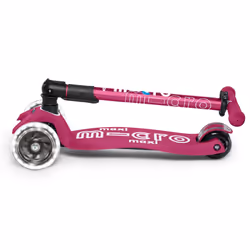 Micro Mobility Maxi Micro Deluxe Berry Red Enfants Trottinette à trois roues Violet, Rouge