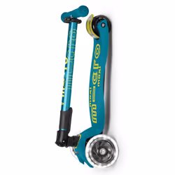 Micro Mobility Maxi Micro Deluxe LED Foldable Enfants Trottinette à trois roues Essence