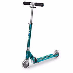 Micro Mobility Sprite LED Petrol Stripe, Enfants, Scooter classique, Garçon/Fille, Asphalte, 100 kg, 2 roue(s)