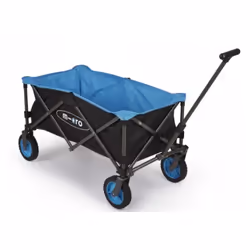 Chariot de plage - Micro - Beach Wagon - Pliable - Ultra résistant - 180 mm roues tout terrain