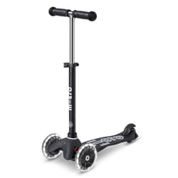 Micro Mobility Mini Micro Deluxe ECO LED Enfants Trottinette à trois roues Noir