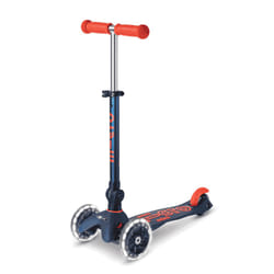 Micro Mobility Mini Micro Deluxe Foldable LED Enfants Trottinette à trois roues Bleu, Rouge